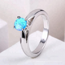 2018 nueva joyería de moda anillos anillo de ópalo
